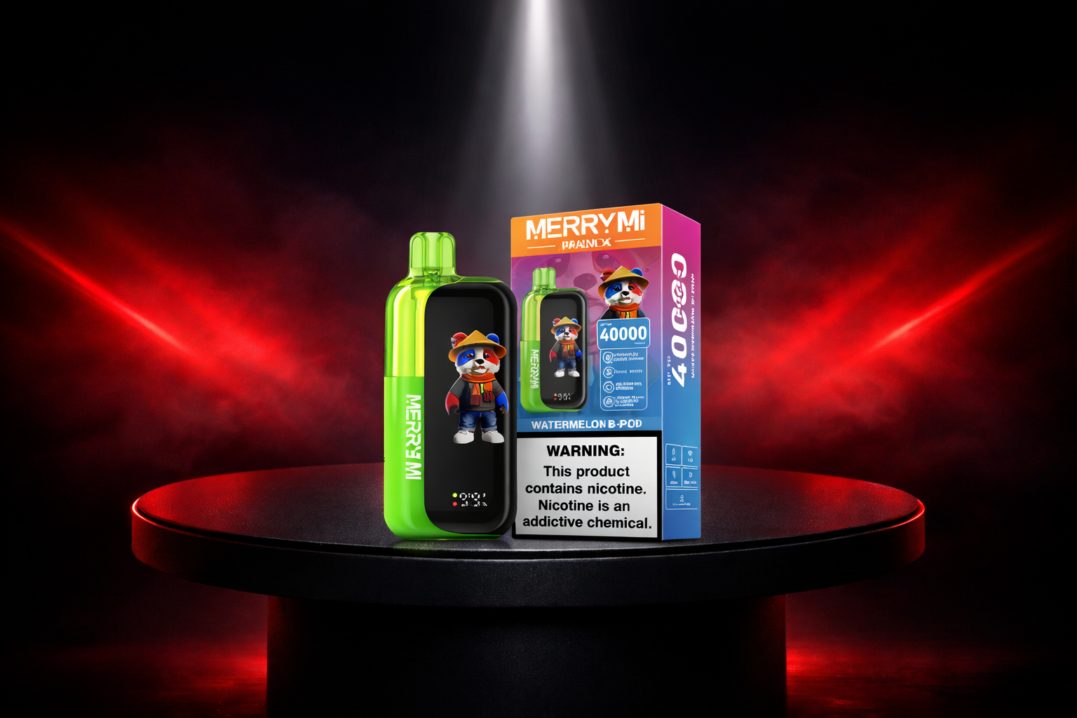 MerryMi Panda X 40K - najlepsza jednorazówka 40000 buchów